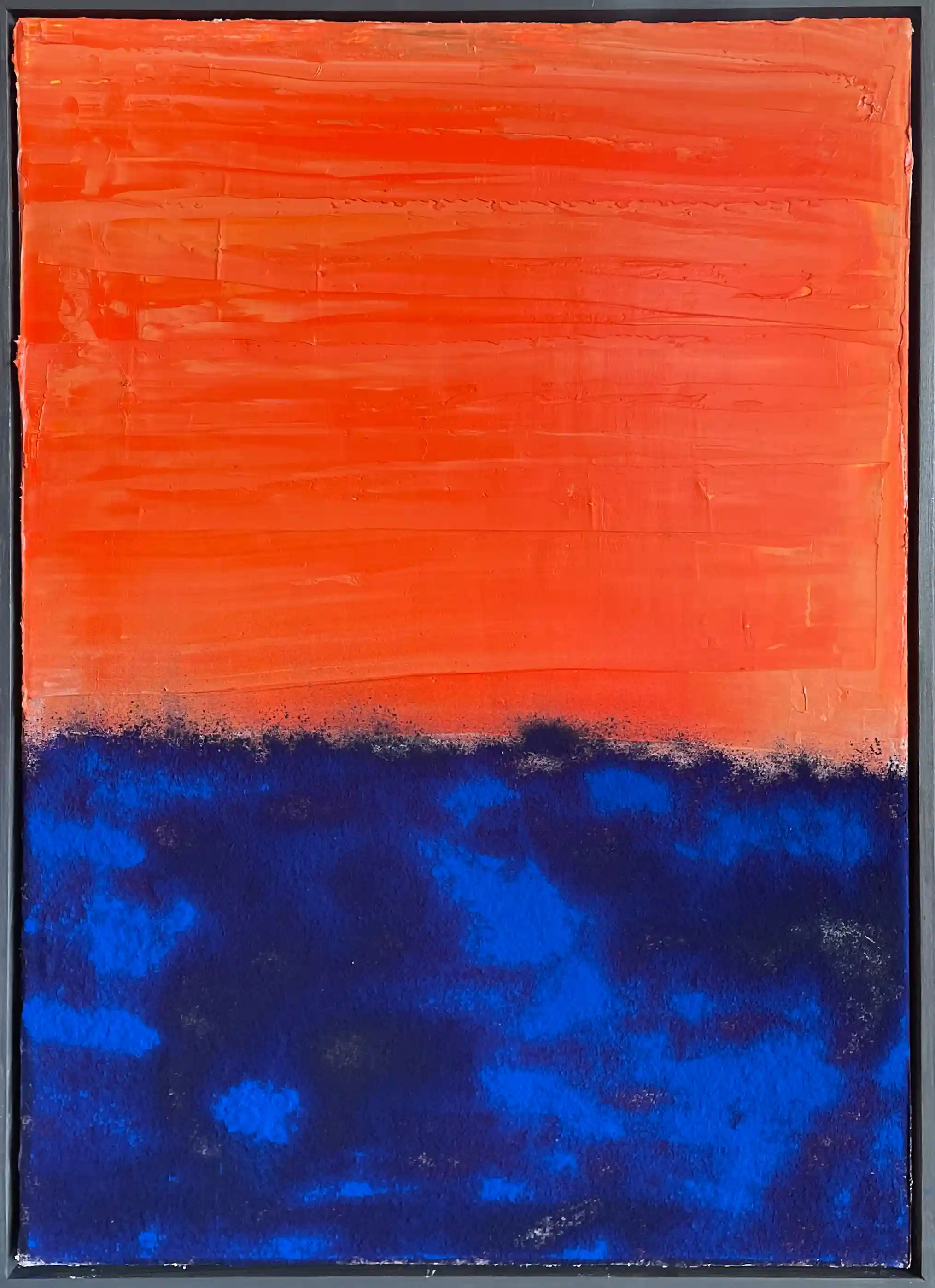 blau orange