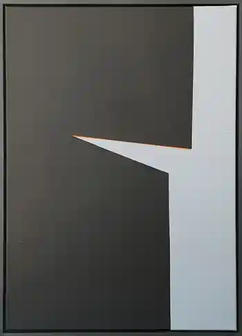 schwarz orange grau