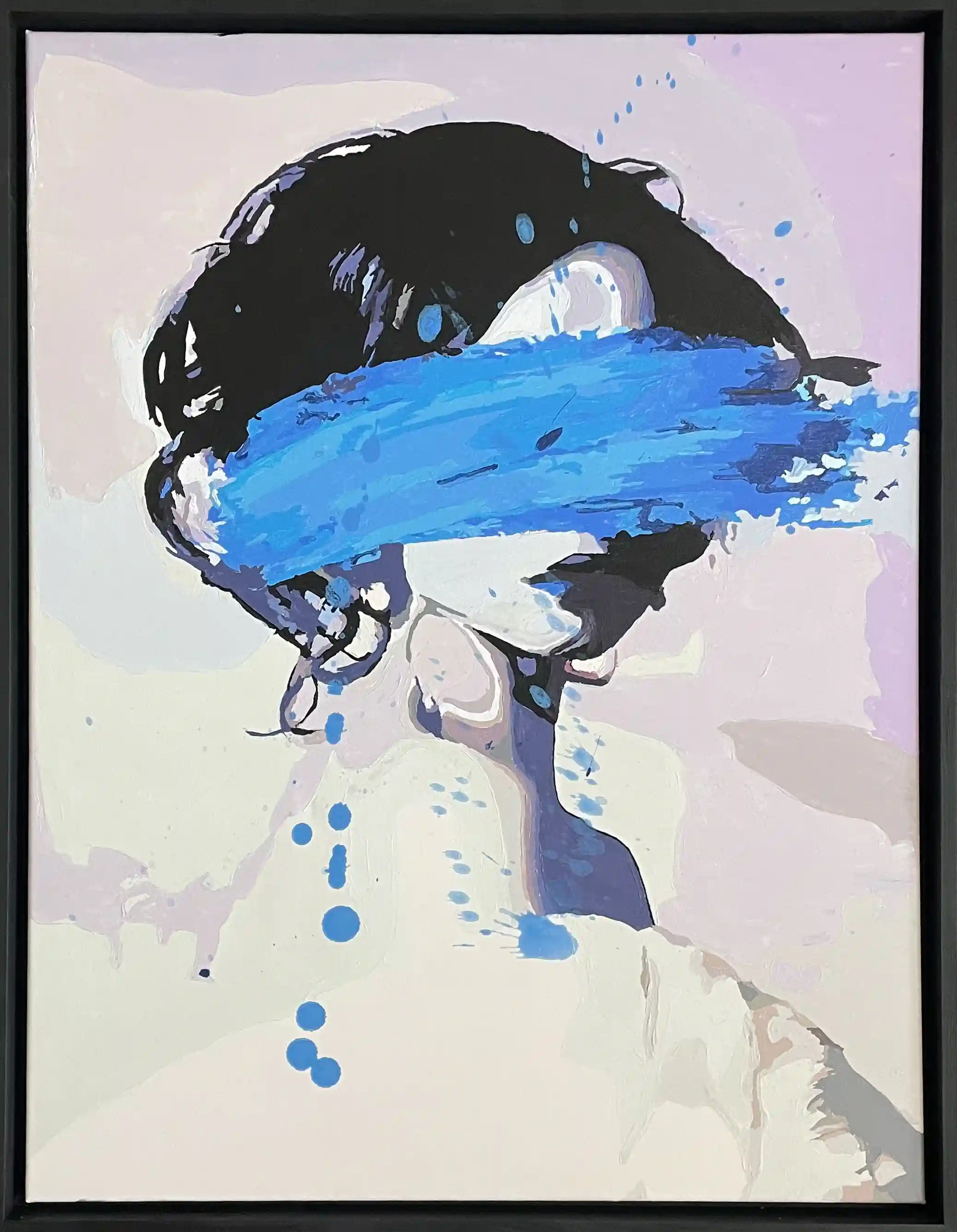maedchen blau